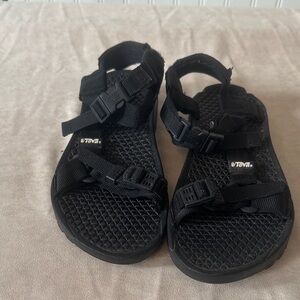 Teva Black Strappy Outdoor Sandals